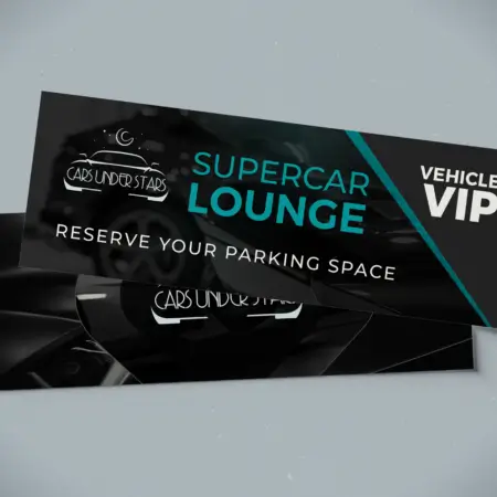 Super Car Lounge Ticket - Cars Under Stars Event